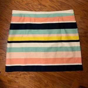 NWT LOFT Striped Pencil Skirt Size 16